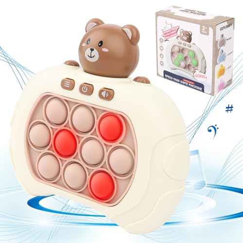 Pop It Fidget Elektronisches Sensorspiel Silicon Spielzeug Pop it Elektronisches Spiel für 3 -12 Jährige Jungen & Mädchen & Teenager, Astronaut